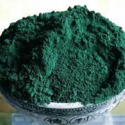 Industry Grade Inorganic Green Iron Oxide Powder Solid Iron Oxide Soluble In Water